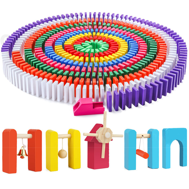 Board Game Monopoli - Chidlren Đồ Chơi Domino Bằng Gỗ