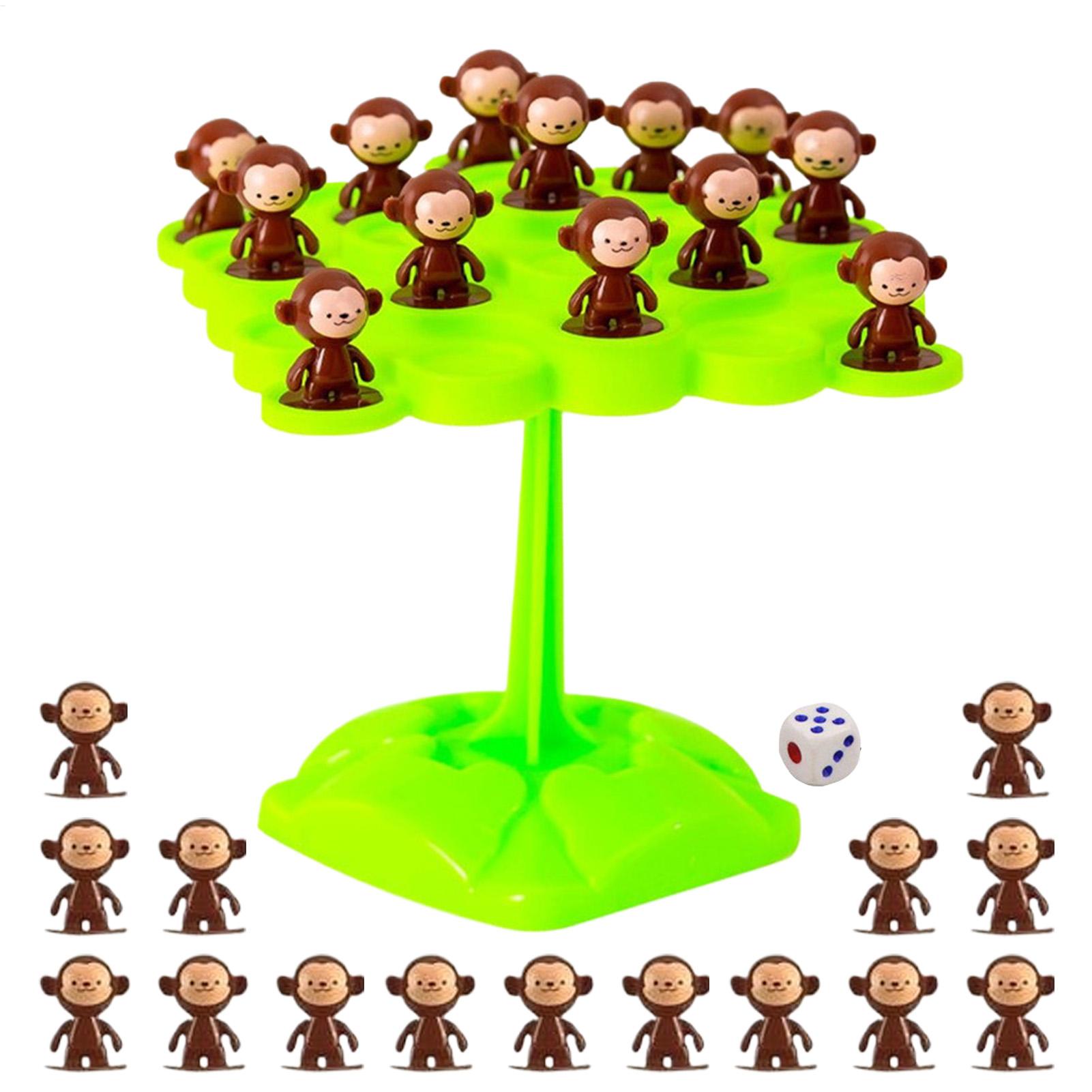 Board Game Word - Monkey Balance Tree Focus Balance Training