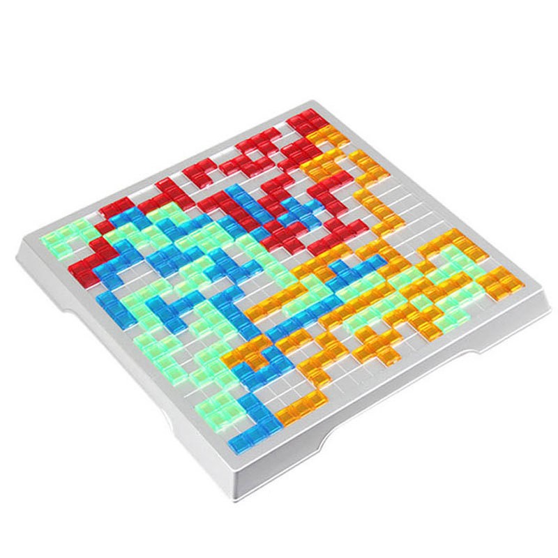 Board Game English For Kids - Intellectual Puzzle Blokus Board Game English