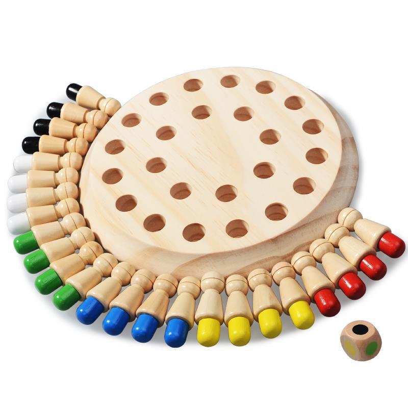 Board Game Word - Wooden Puzzle Toys Montessori Educational Learning