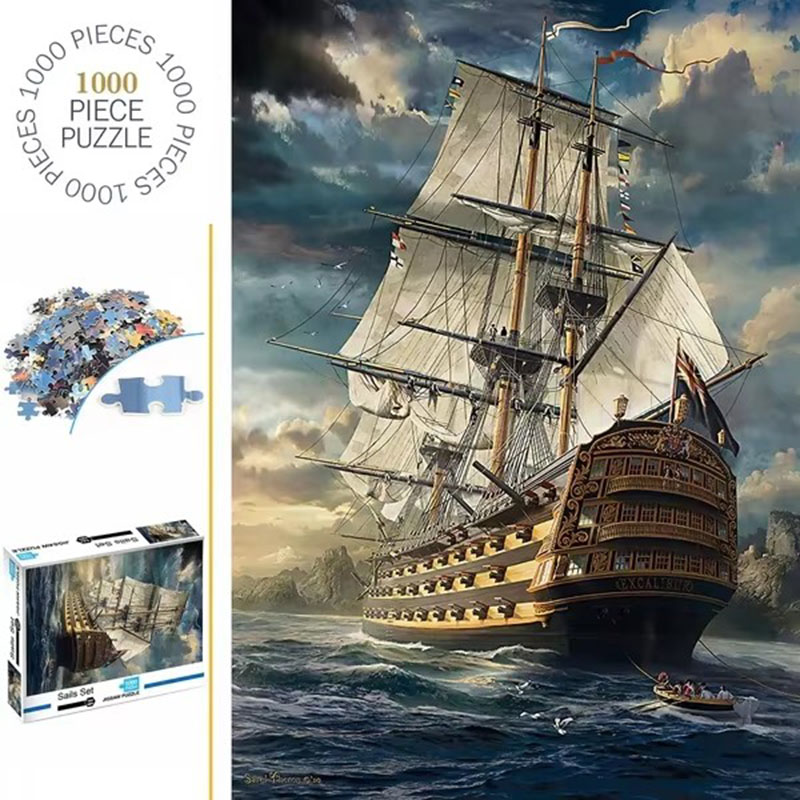 Jigsaw Puzzle Adult - Sails-Set Jigsaw Puzzle 1000 Piece Puzzles