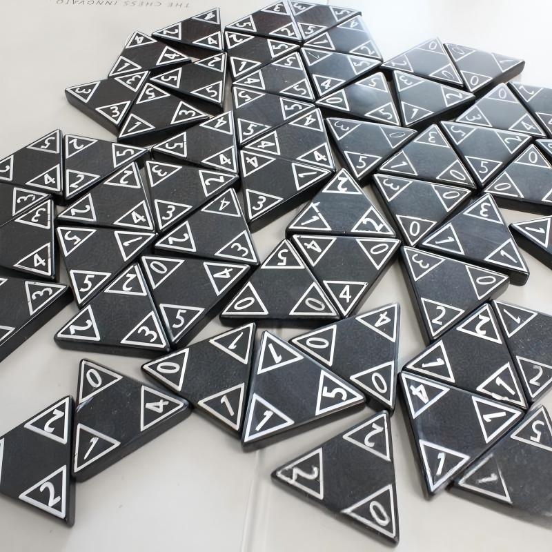 56Pcs Triangular Domino Game S - đánh giá và giá Board Game Monopoli