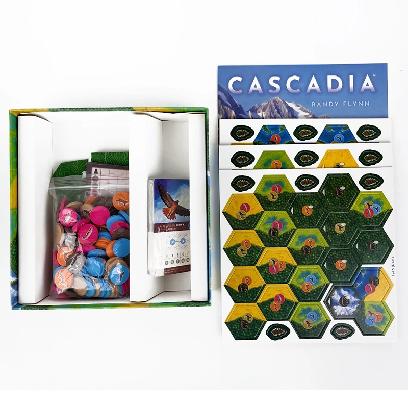 Cascadia Board Game LANDMARKS  - đánh giá và giá Board Game English For Kids