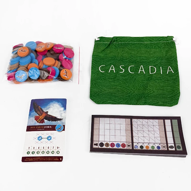 Cascadia Board Game LANDMARKS  - đánh giá và giá Board Game English For Kids