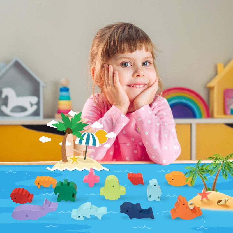 New Children Montessori Wooden - đánh giá và giá Board Game Word