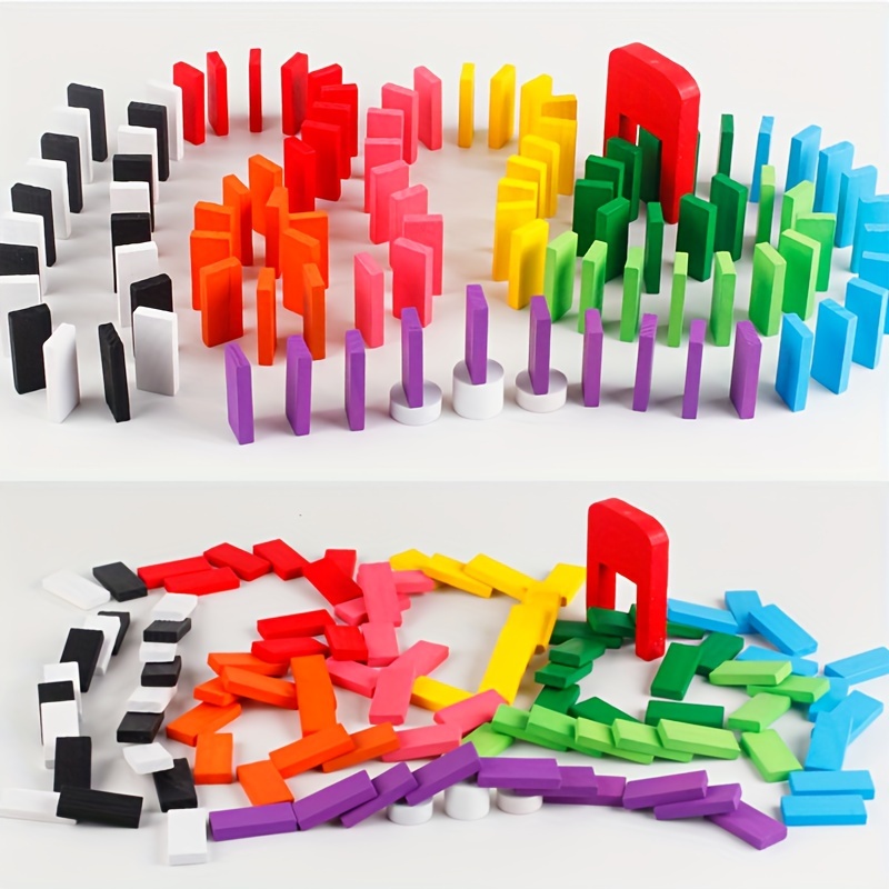 120pcs Domino Set - Multicolor - đánh giá và giá Board Game Monopoli