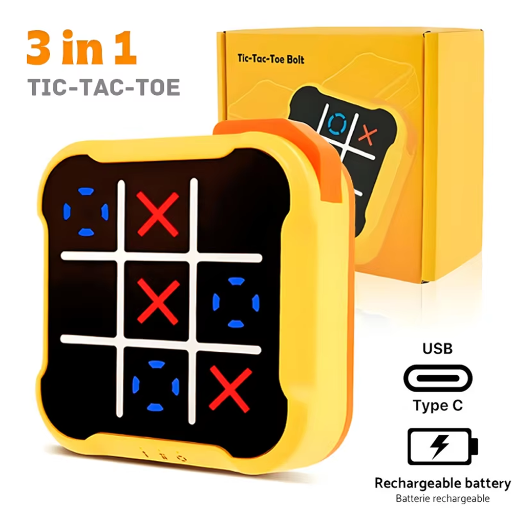 3in1 Electronic TIC-TAC-TOE Bo - đánh giá và giá Board Game English For Kids