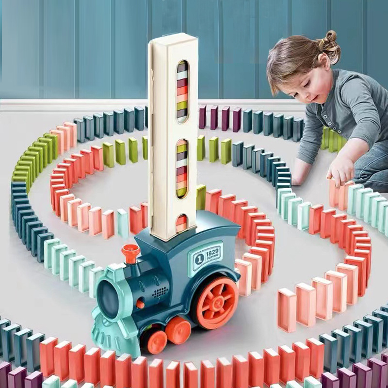Automatic Laying Domino Train  - đánh giá và giá Board Game Monopoli