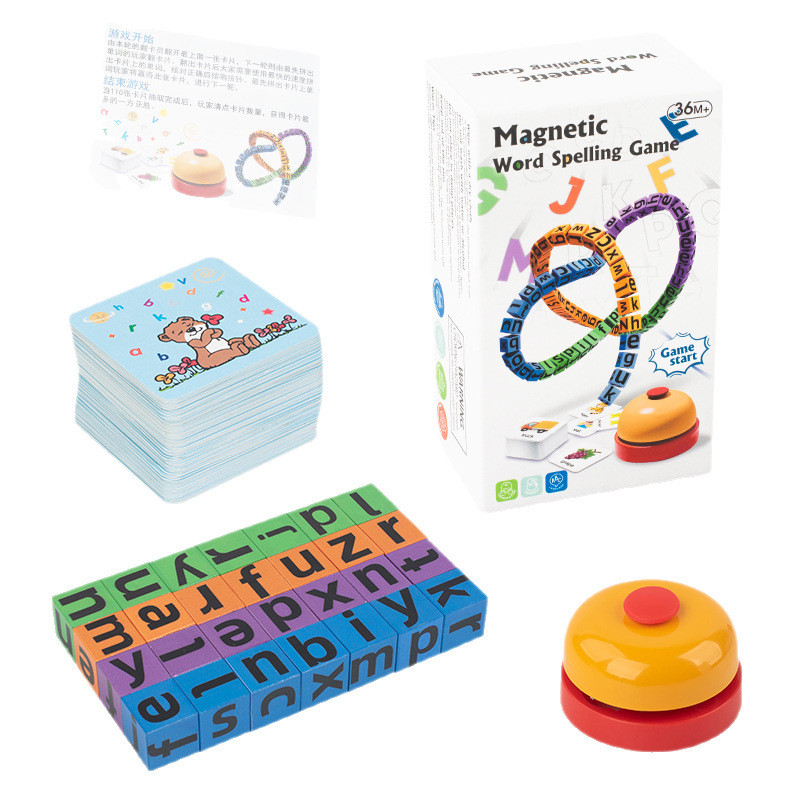4 Players Magnetic Spelling Wo - đánh giá và giá Board Game English For Kids