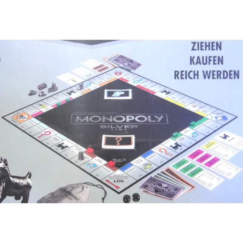 Hasbro Monopoly Figure Silvery - đánh giá và giá Hasbro Game Monopoly