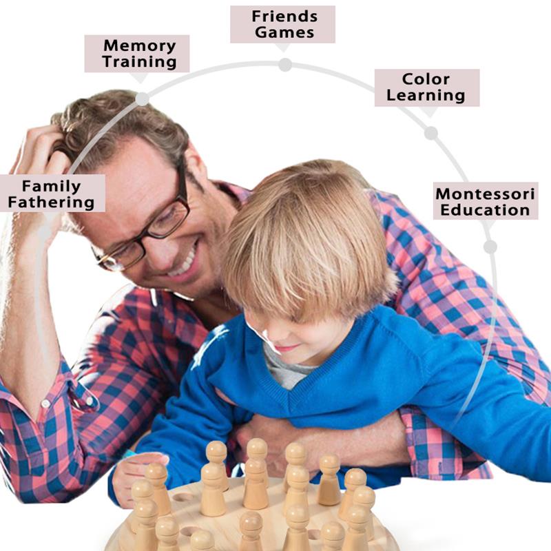 Wooden Puzzle Toys  Montessori - đánh giá và giá Board Game Word
