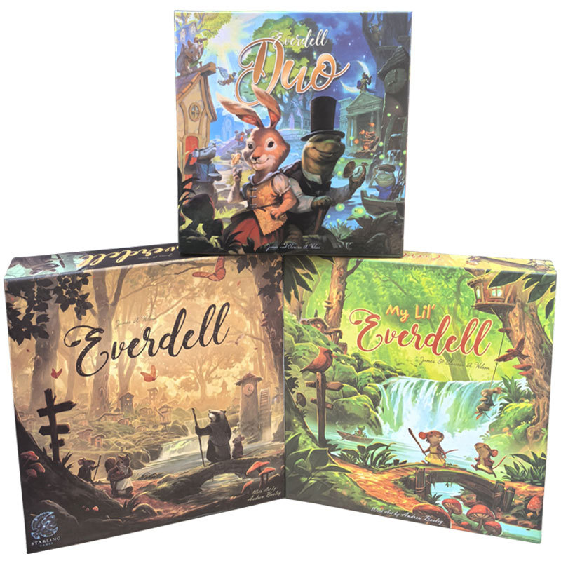 Fantasy Animal City Strategy B - đánh giá và giá Board Game English For Kids