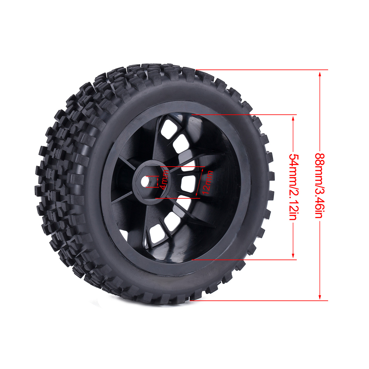 Rc Rally Tires for 1/10 Wltoys - đánh giá và giá Tamiya Model Rc Car