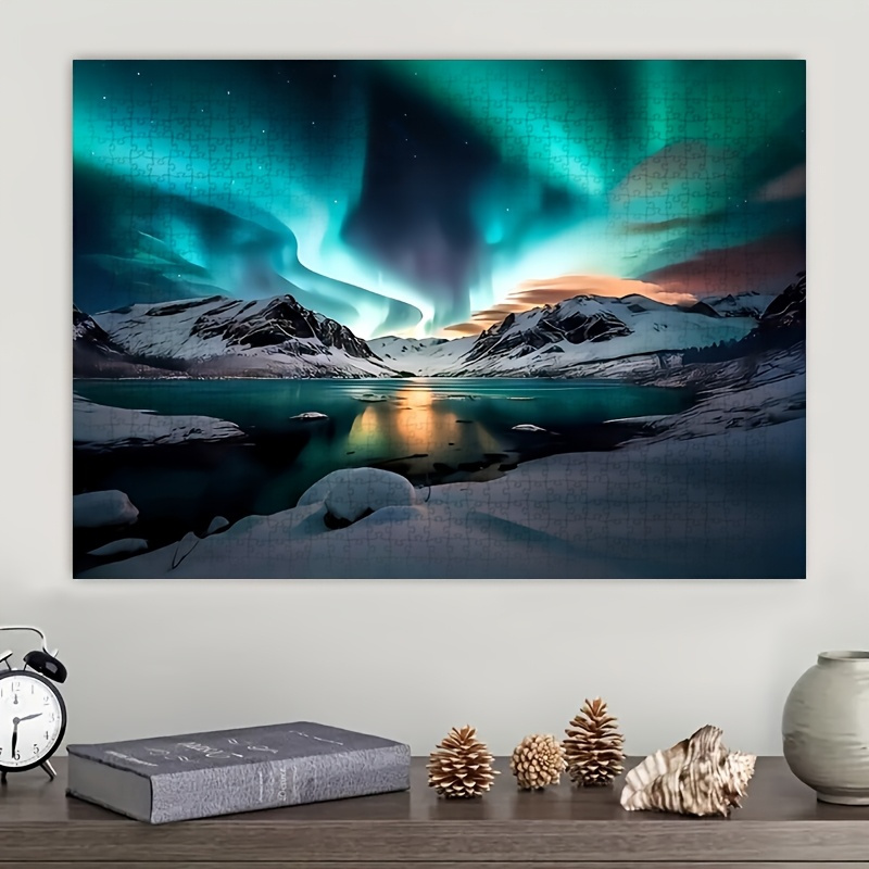 1000pcs Northern Lights Aurora - đánh giá và giá Jigsaw Puzzle Adult