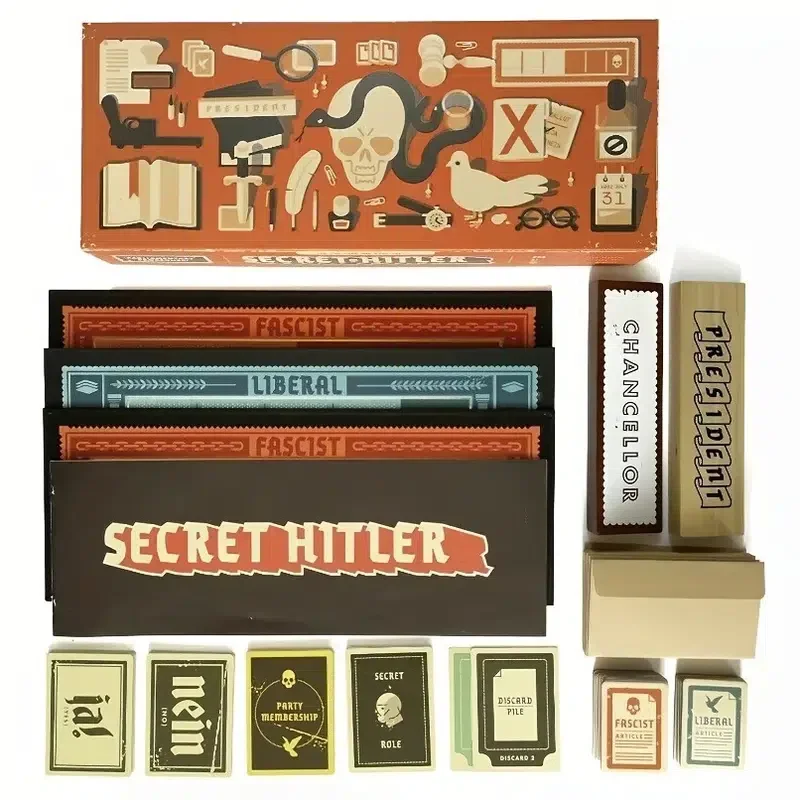 Secret Hitler Cracking Game Se - đánh giá và giá Board Game Hitler