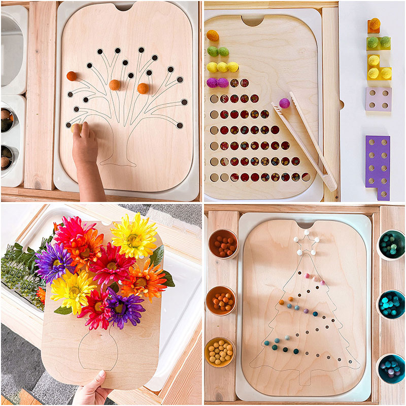 Children Montessori Games Fine - đánh giá và giá Board Game Word
